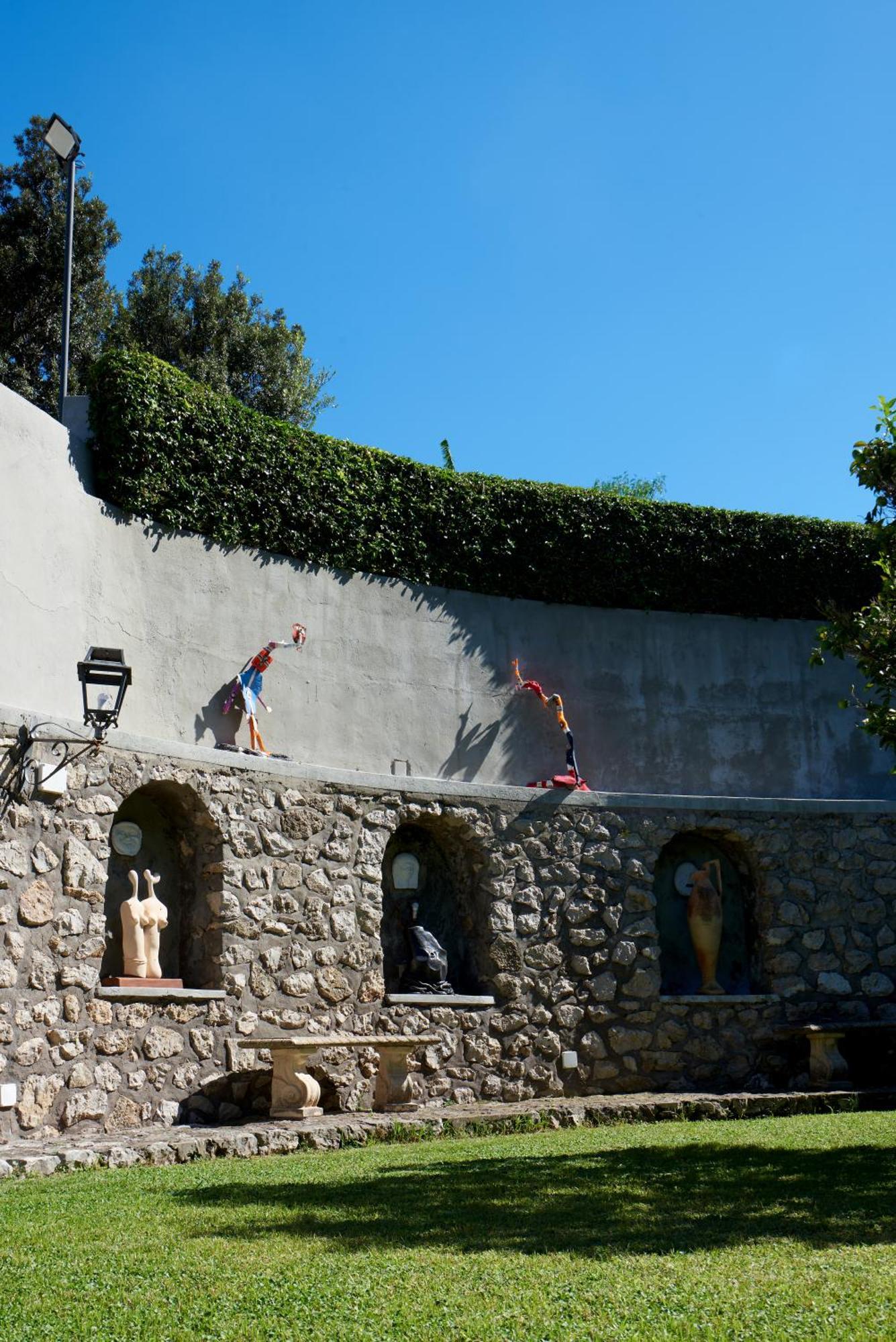 La Casa Dei Merli Capri Bagian luar foto