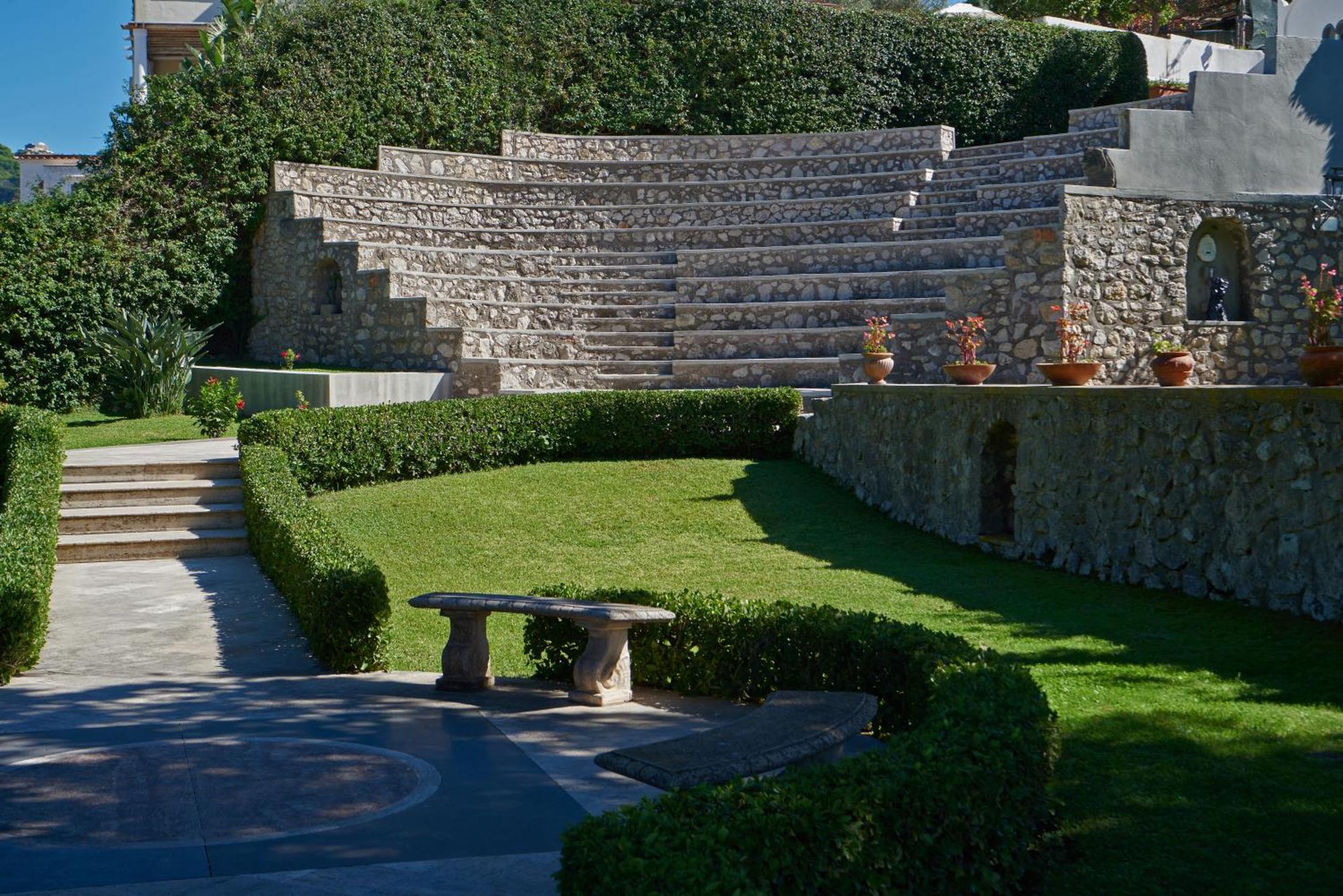 La Casa Dei Merli Capri Bagian luar foto