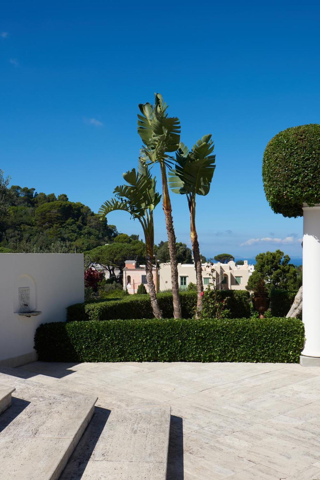 La Casa Dei Merli Capri Bagian luar foto