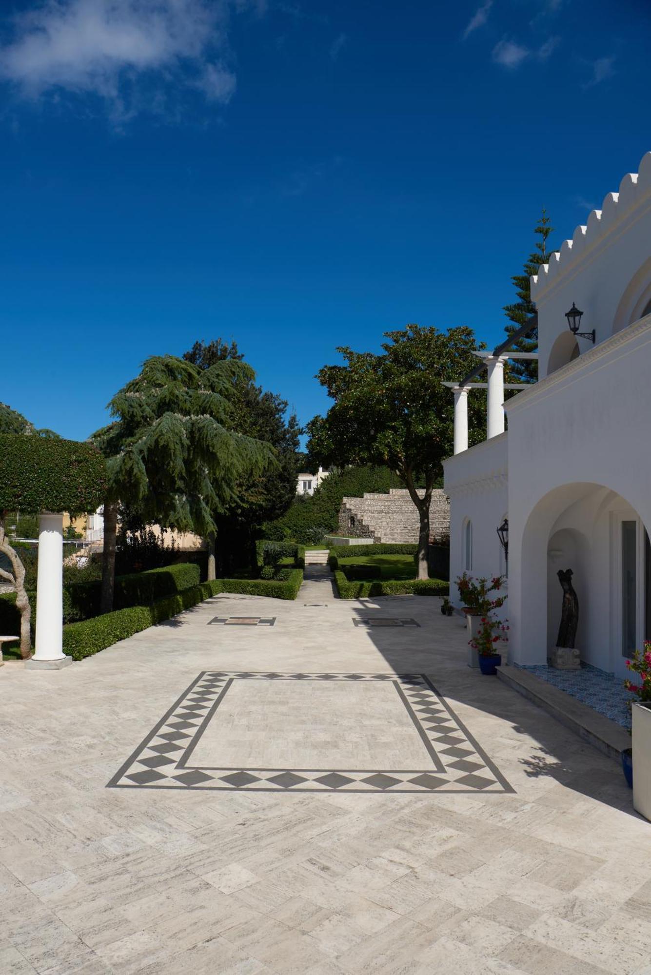 La Casa Dei Merli Capri Bagian luar foto