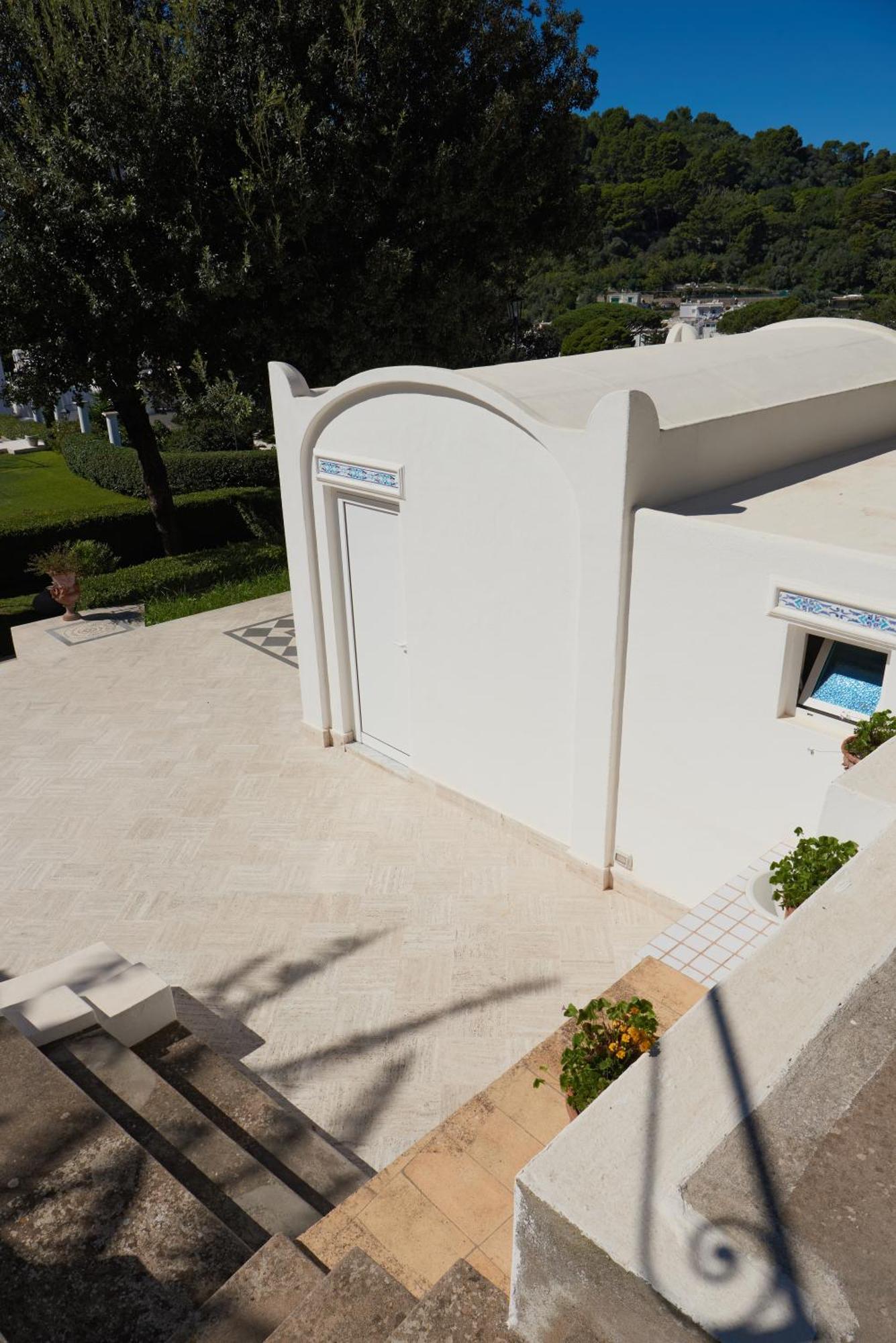 La Casa Dei Merli Capri Bagian luar foto