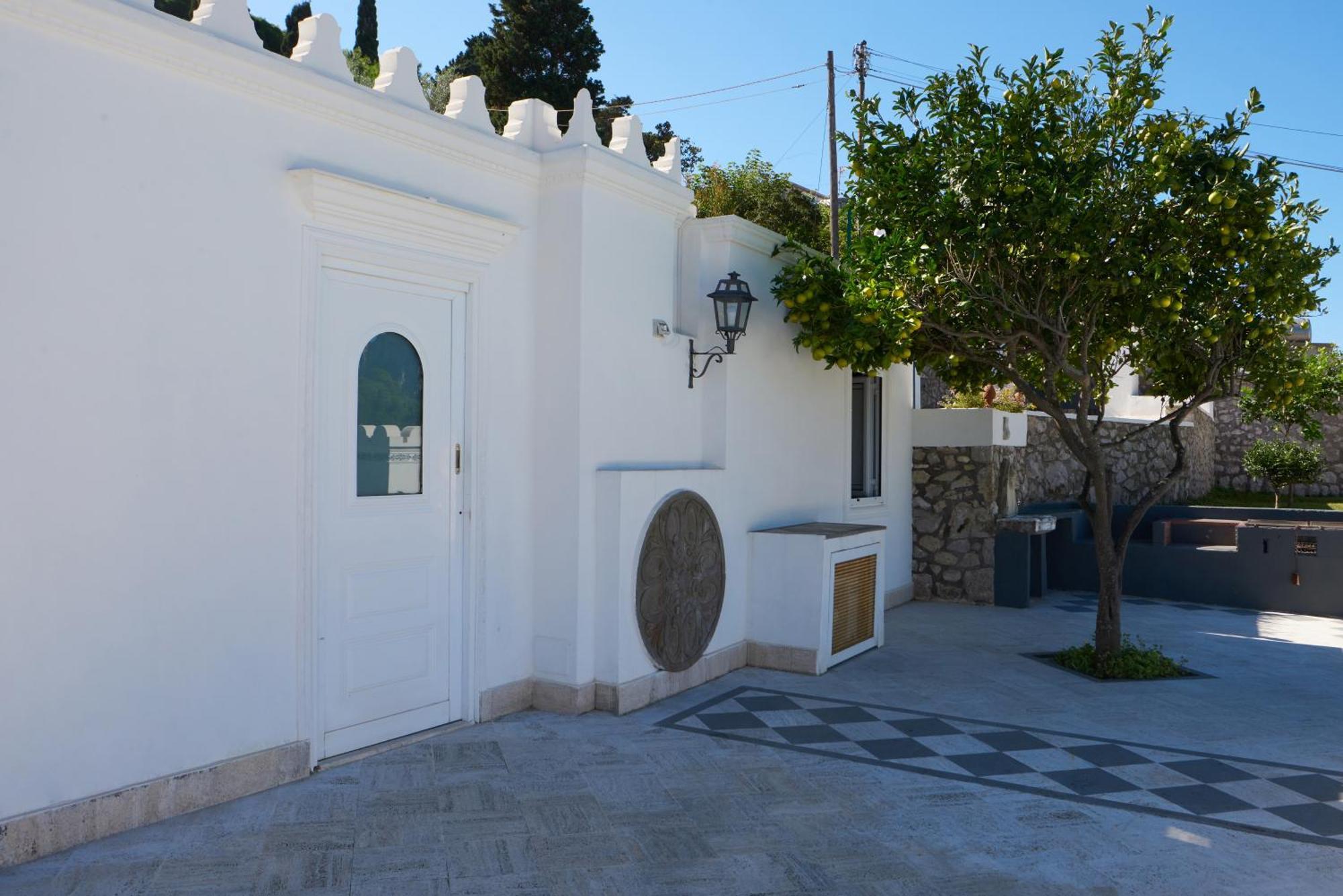 La Casa Dei Merli Capri Bagian luar foto